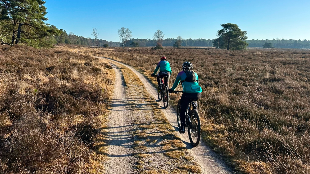 Dagje gravellen in het Kroondomein met maar liefst 15 deelnemers